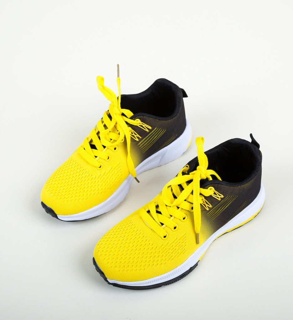 Poze Pantofi Sport Honor Galbeni depurtat.ro 