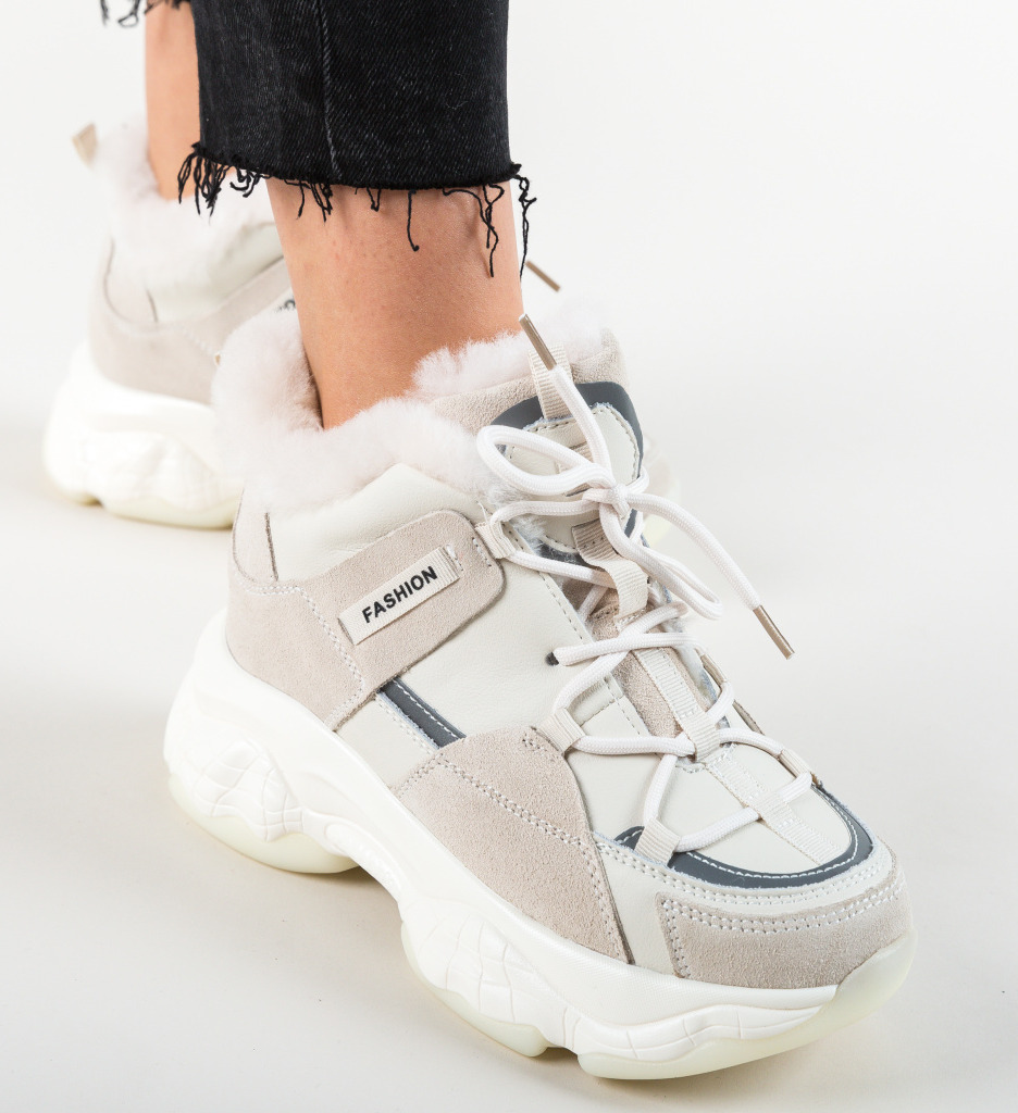 Pantofi Sport Lynn Bej