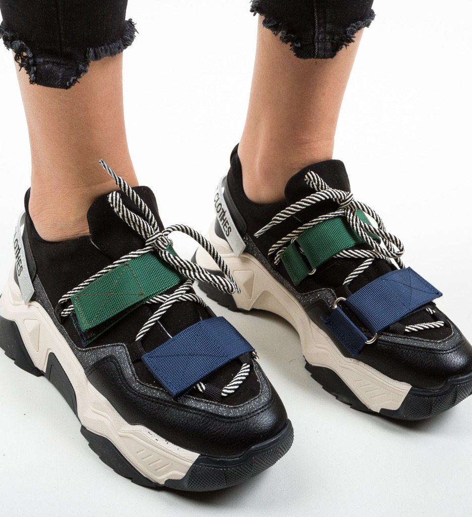 Pantofi Sport Noise Negri