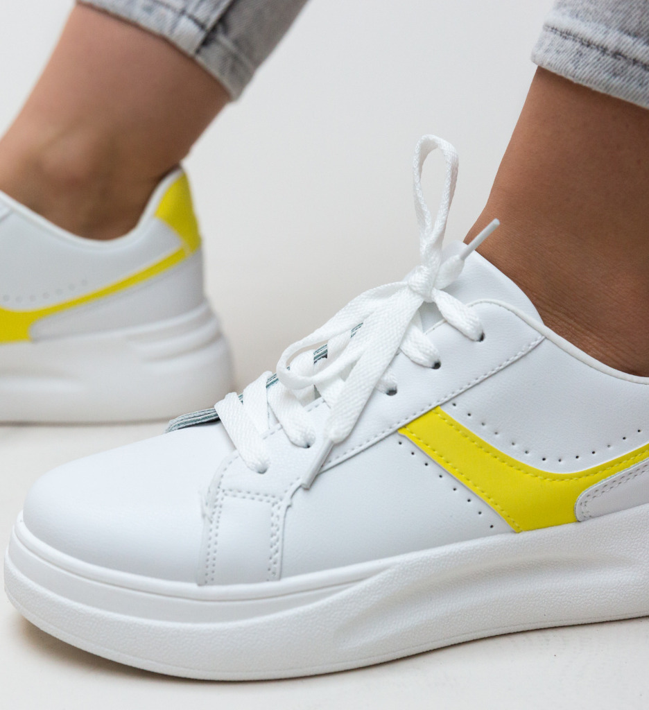 Poze Pantofi Sport Stokes Galbeni depurtat.ro 