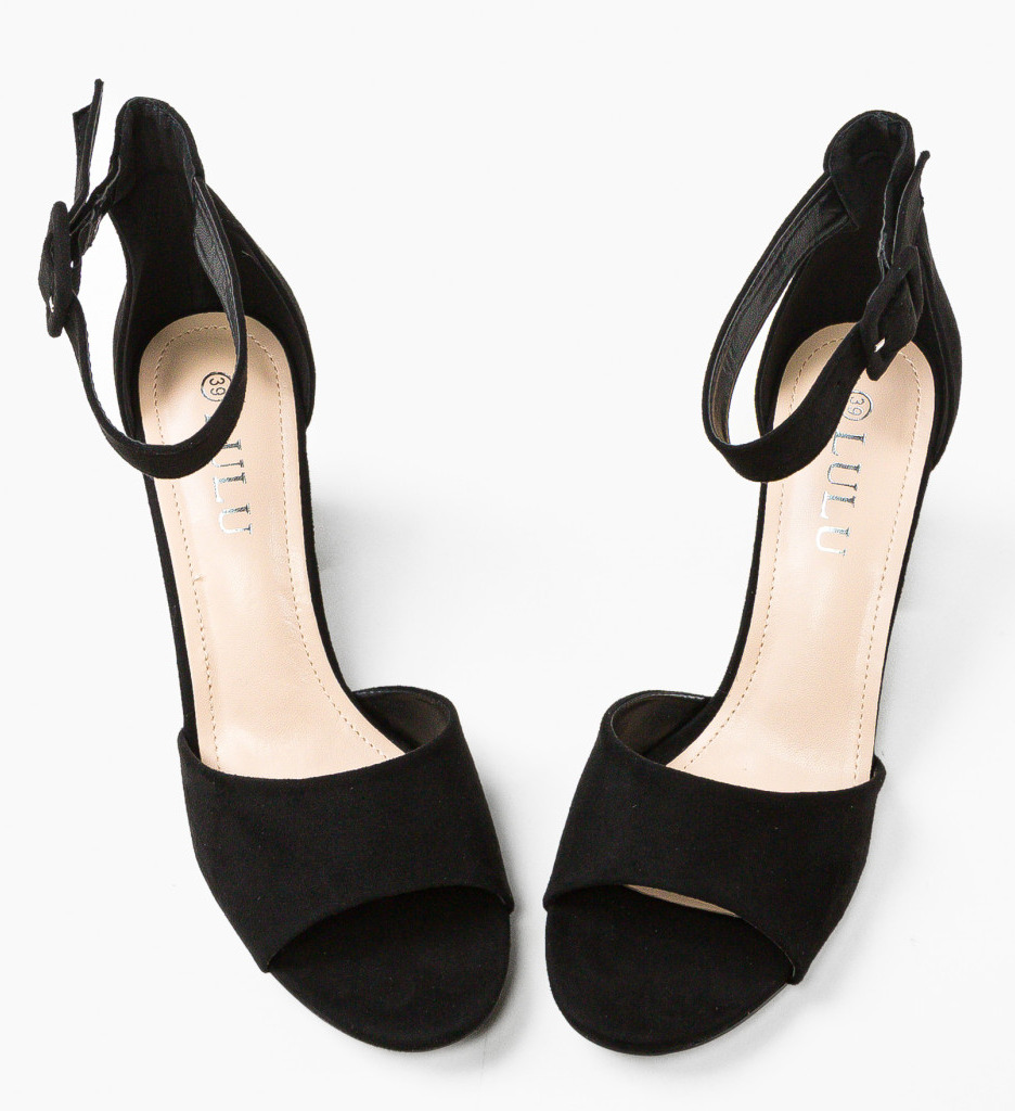 Poze Sandale dama Portuguese Negre depurtat.ro 