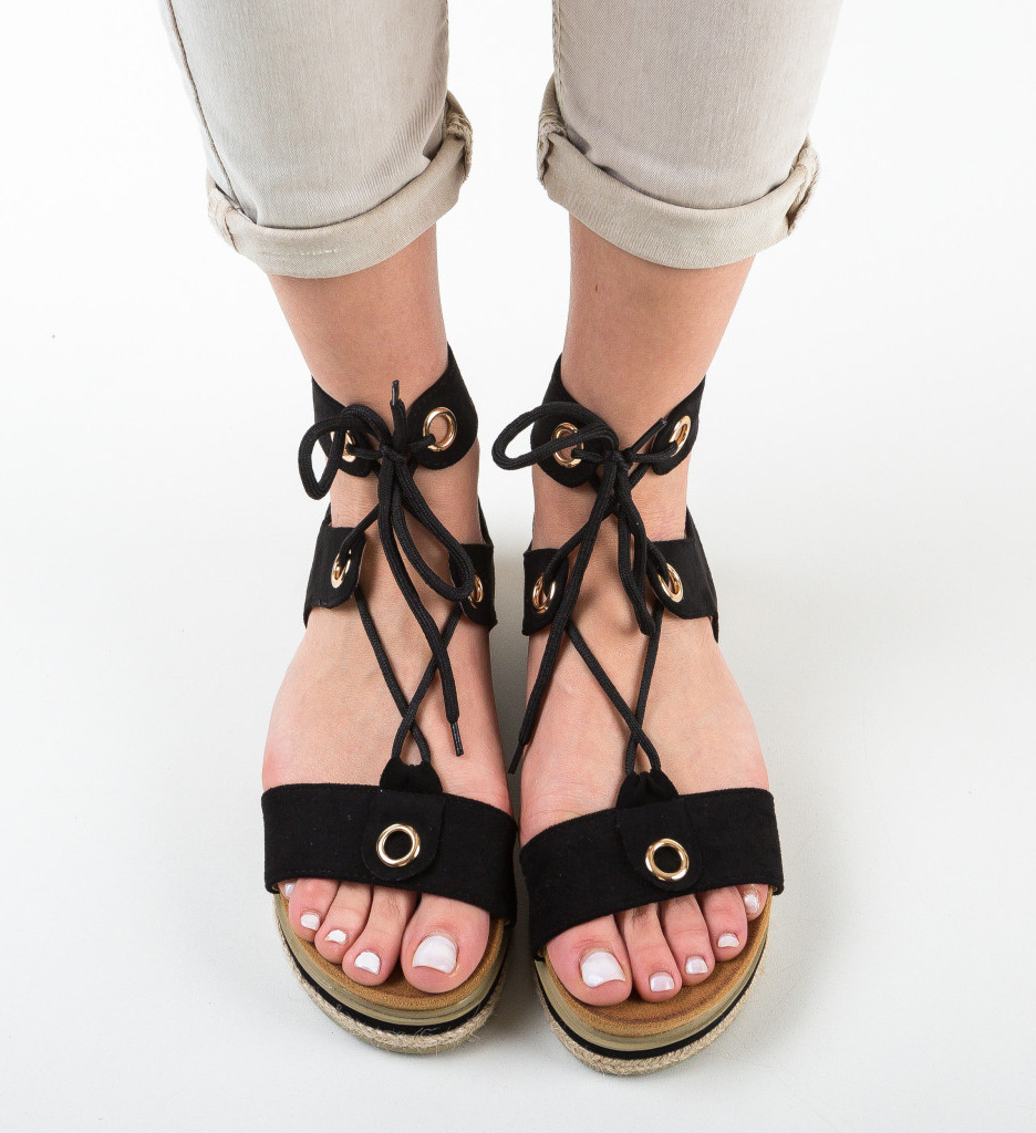 Sandale Zgudine Negre