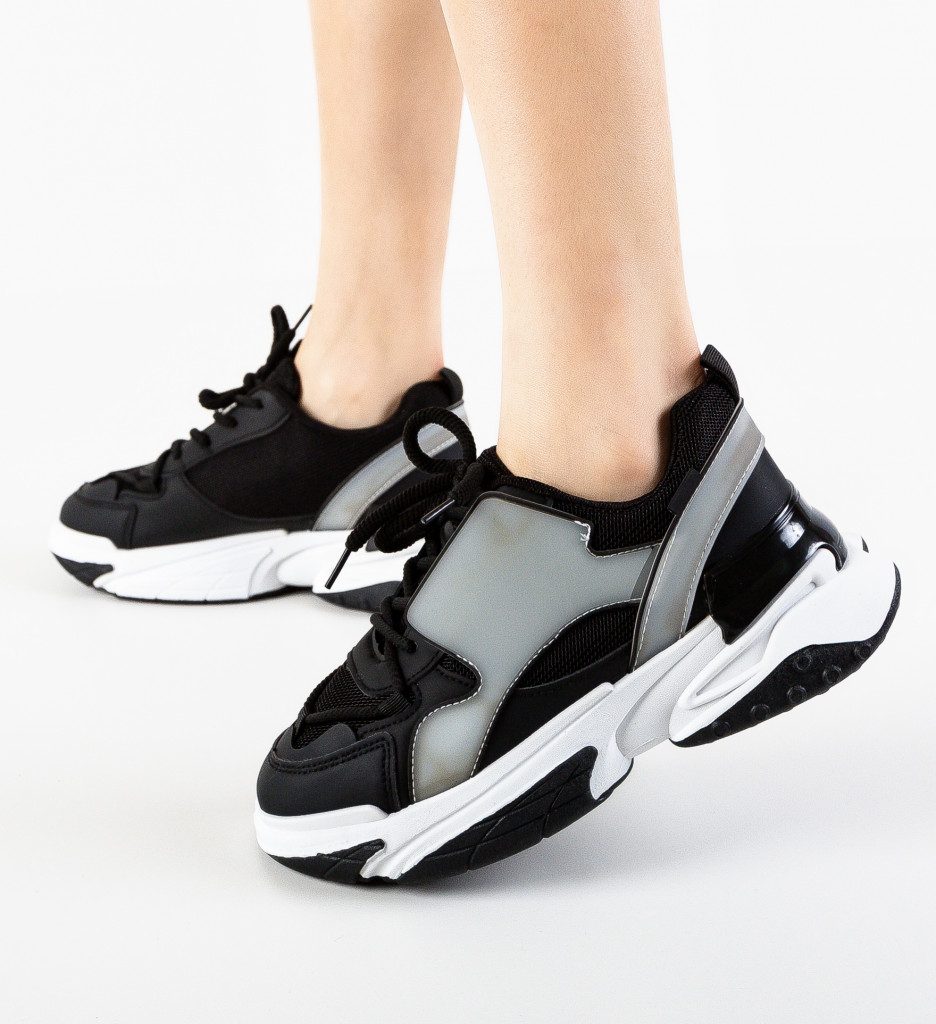 Poze Sneakers dama Mallorca Negri DePurtat