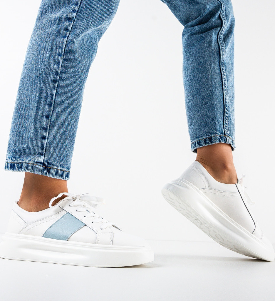 Sneakers dama orlando albastri