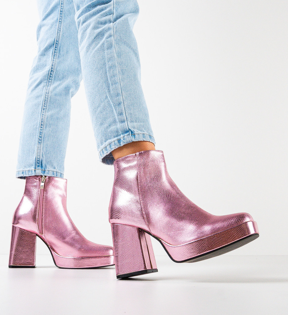 Botine dama eraz roz