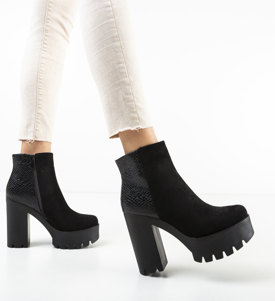 Botine perry negre