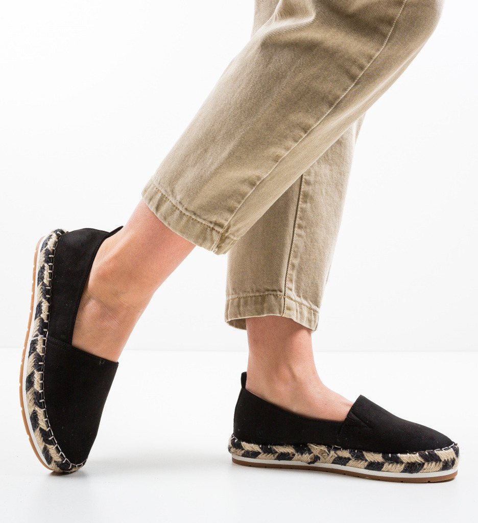 Espadrile Amiz Negre