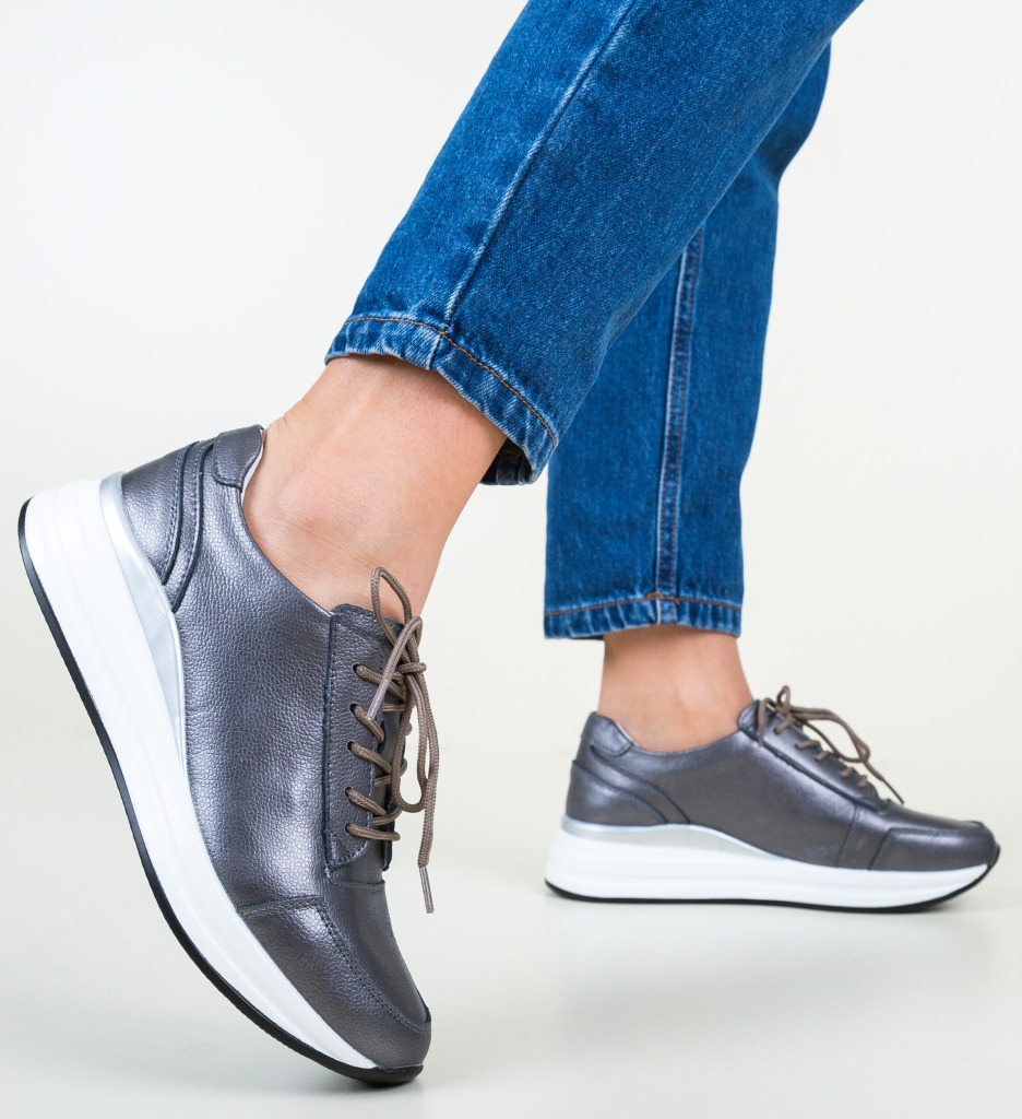 Poze Pantofi Casual Barn Gri depurtat.ro 