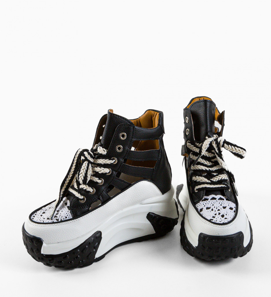 Poze Pantofi Casual dama Oaxaca Negri DePurtat