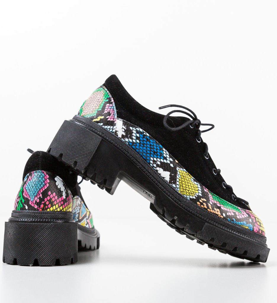 Pantofi casual dyent negri