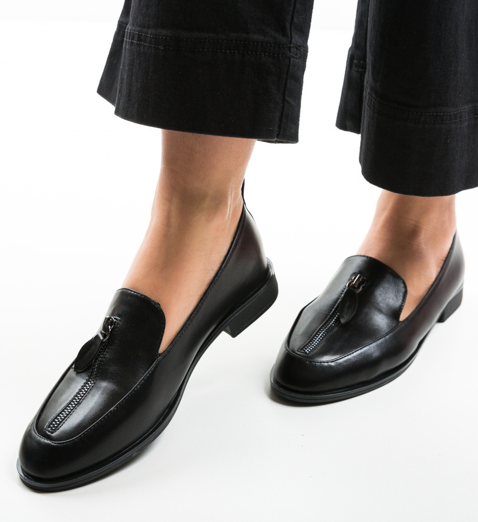 Pantofi casual felio negri 2