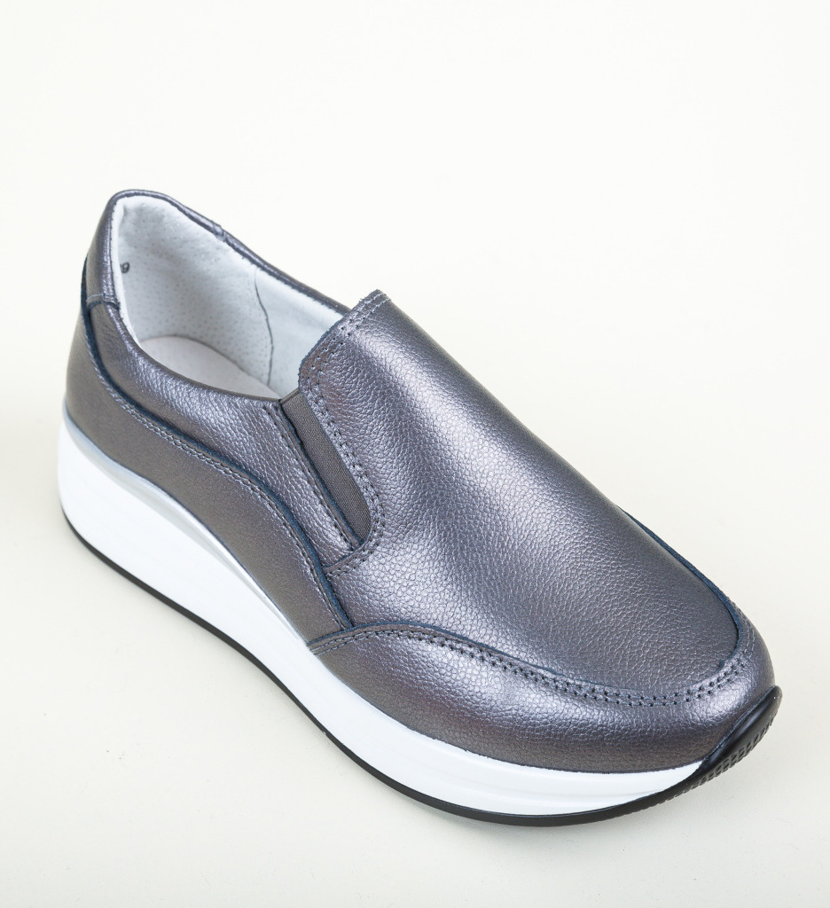 Poze Pantofi Casual Gemma Gri depurtat.ro 