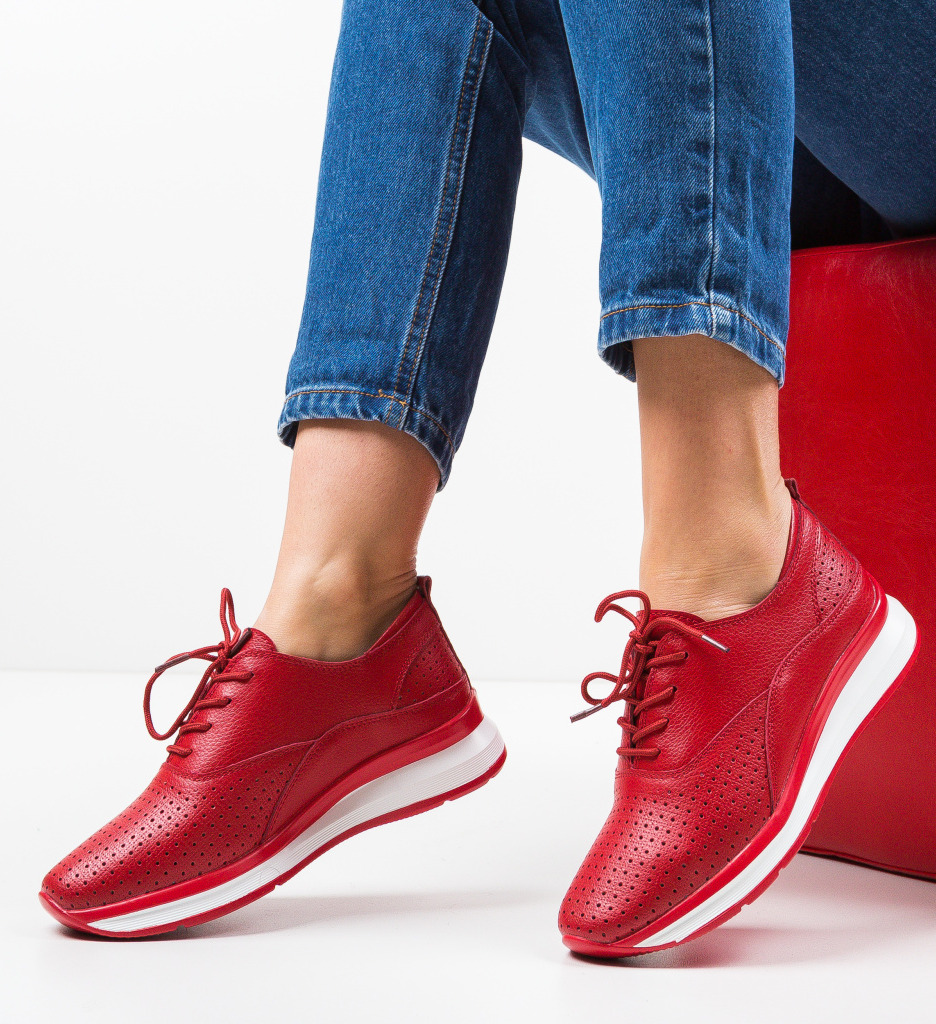 Pantofi Casual Gough Rosii