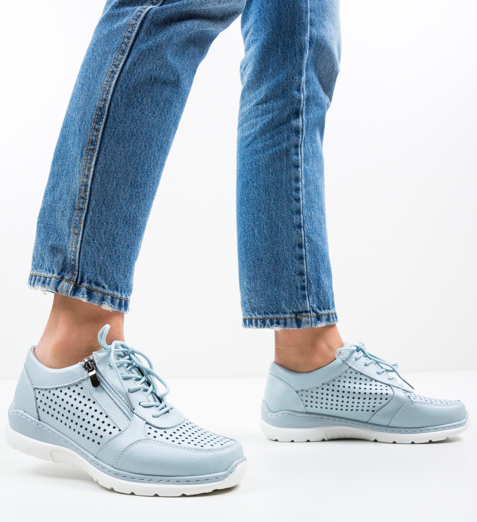 Pantofi Casual Just Albastri