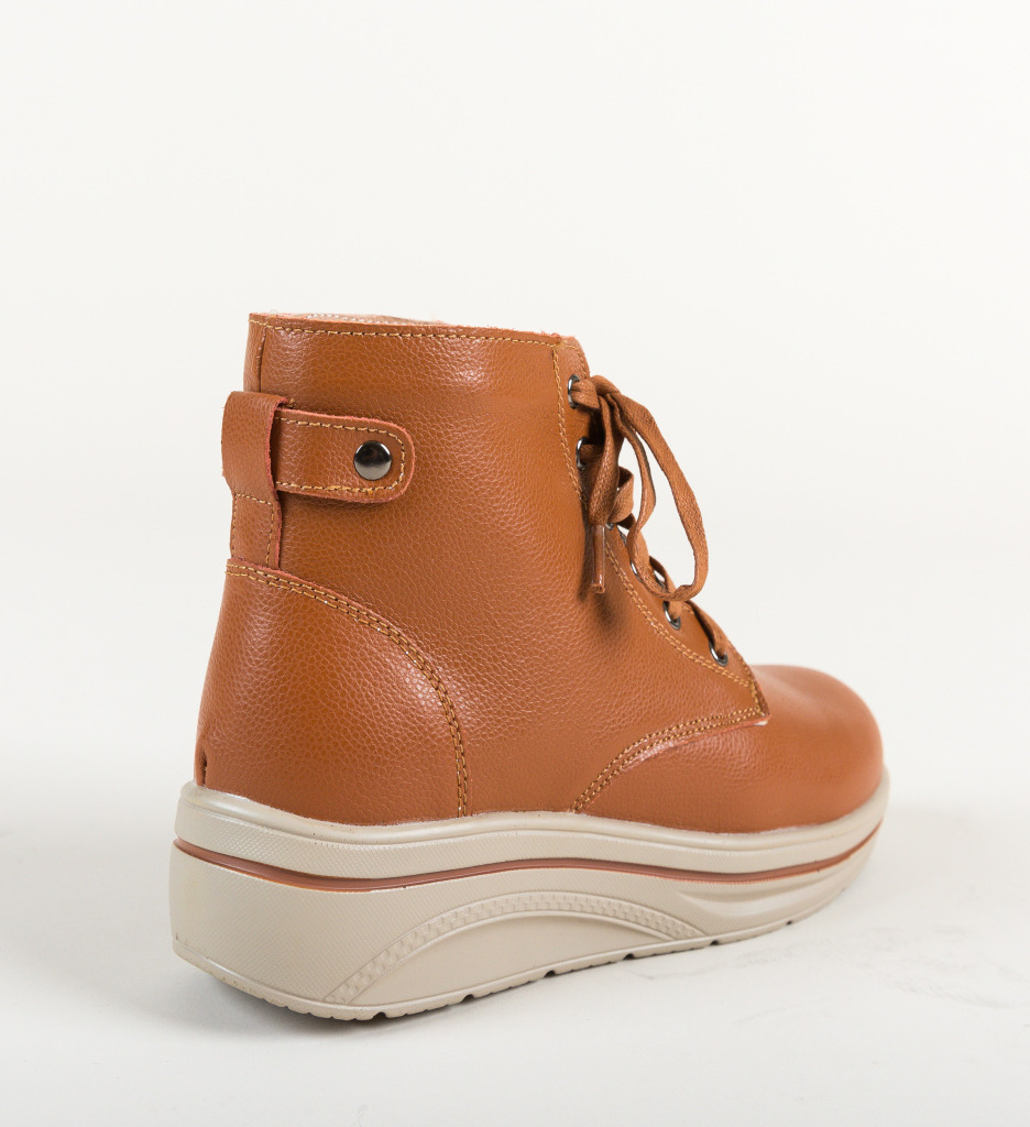 Pantofi Casual Lakiob Camel - 2 | YEO