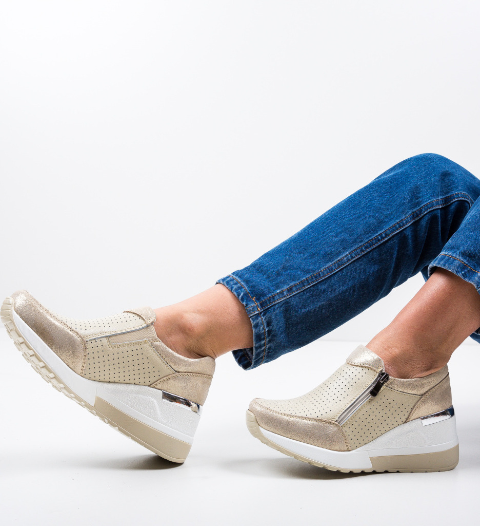 Pantofi Casual Lynsey Bej