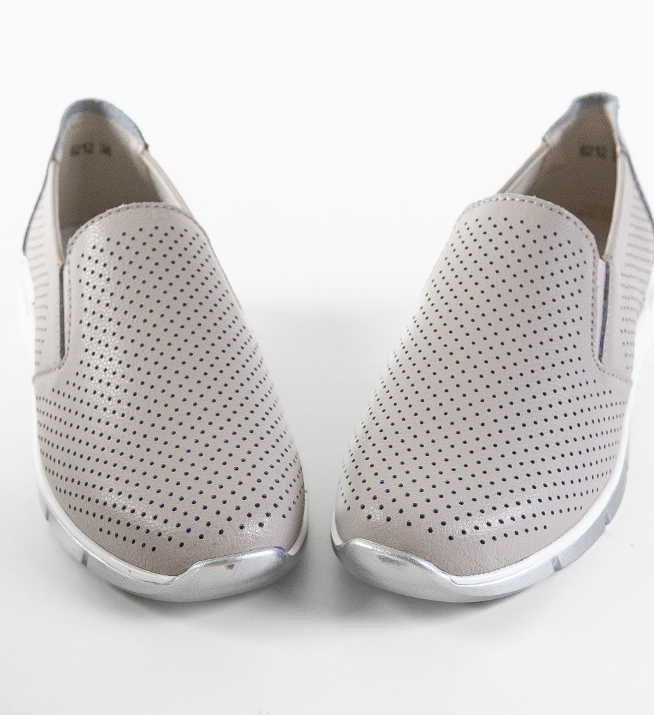 Poze Pantofi Casual Pufine Gri DePurtat