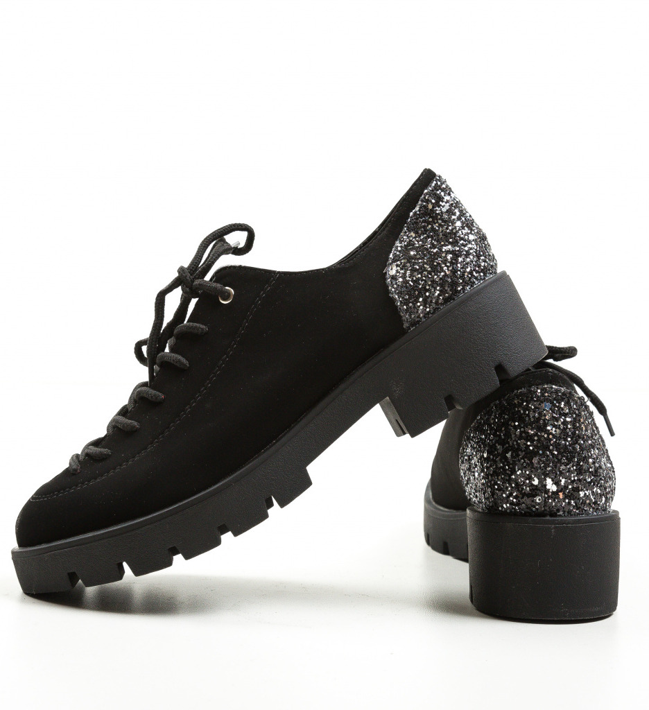 Pantofi Casual Rees Negri 3