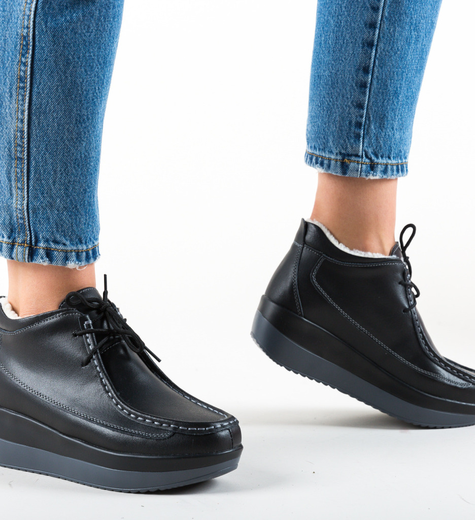 Pantofi Casual Ryhko Negre