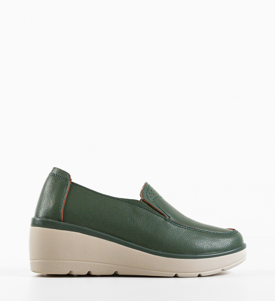 Poze Pantofi Casual Sanam Verzi DePurtat
