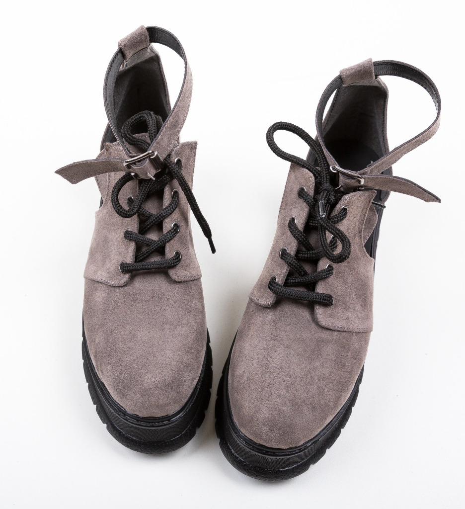Pantofi Casual Vespas Gri - 4 | YEO