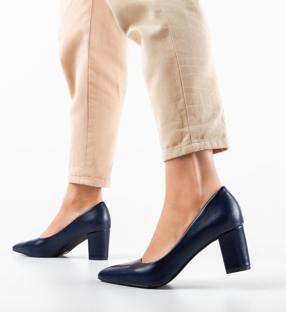 Pantofi Pittman Bleumarin