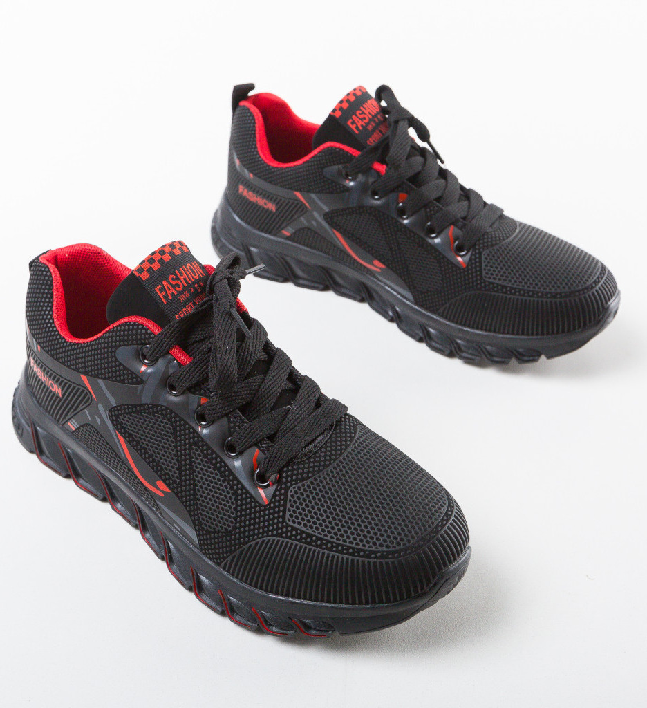 Poze Pantofi Sport Cain Negri depurtat.ro 