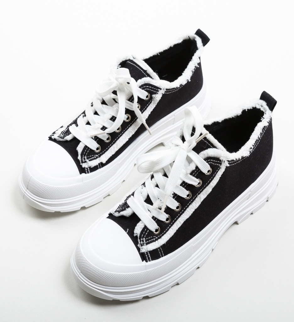 Poze Pantofi Sport Court Negri depurtat.ro 
