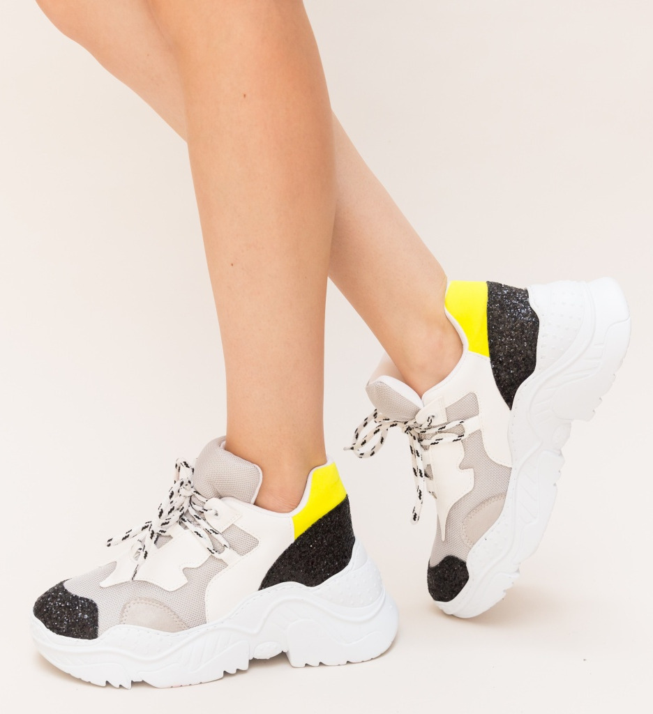 Poze Pantofi Sport Riky Galbeni depurtat.ro 