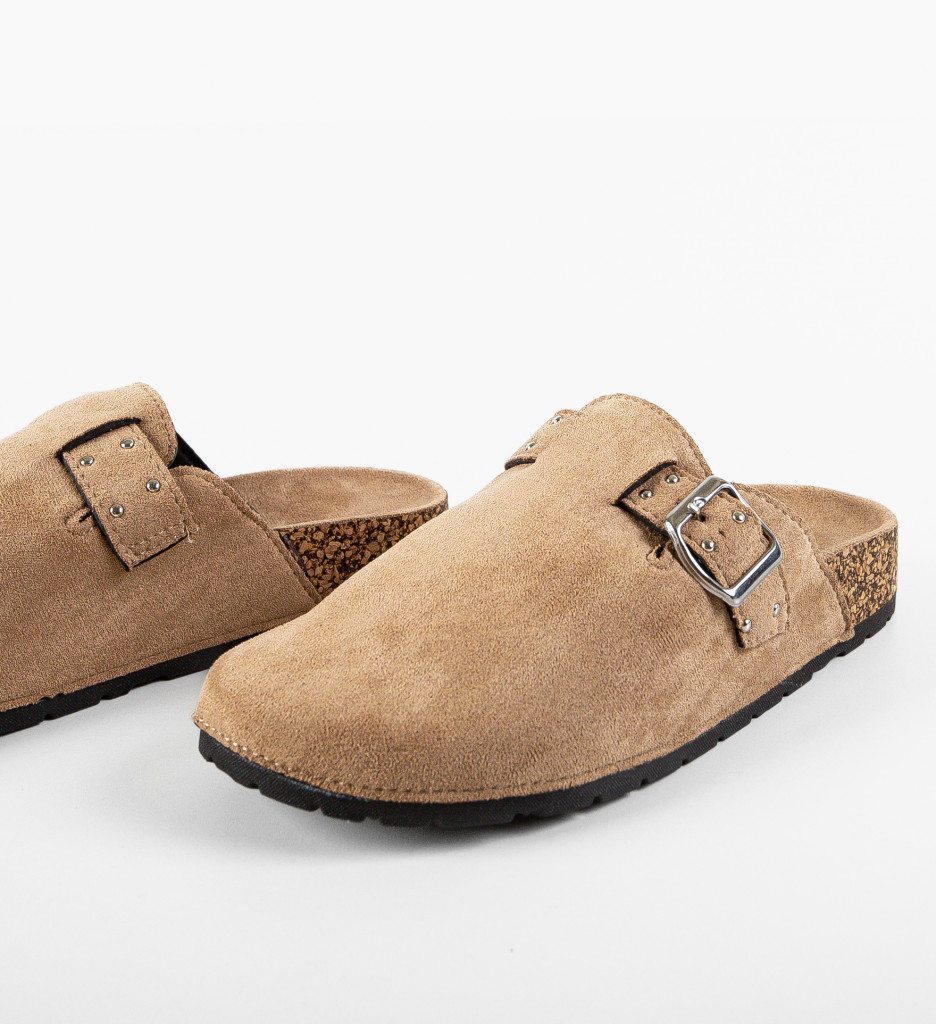 Poze Papuci dama Neckar Khaki DePurtat