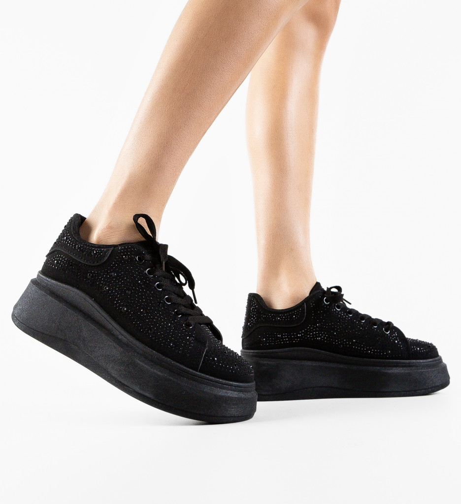 Poze Sneakers dama Picasso Negri 2 DePurtat