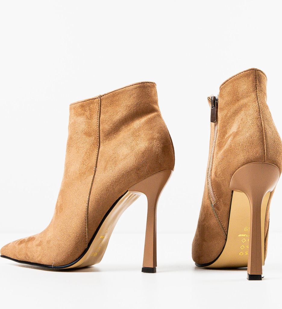 Botine dama passo bej 2