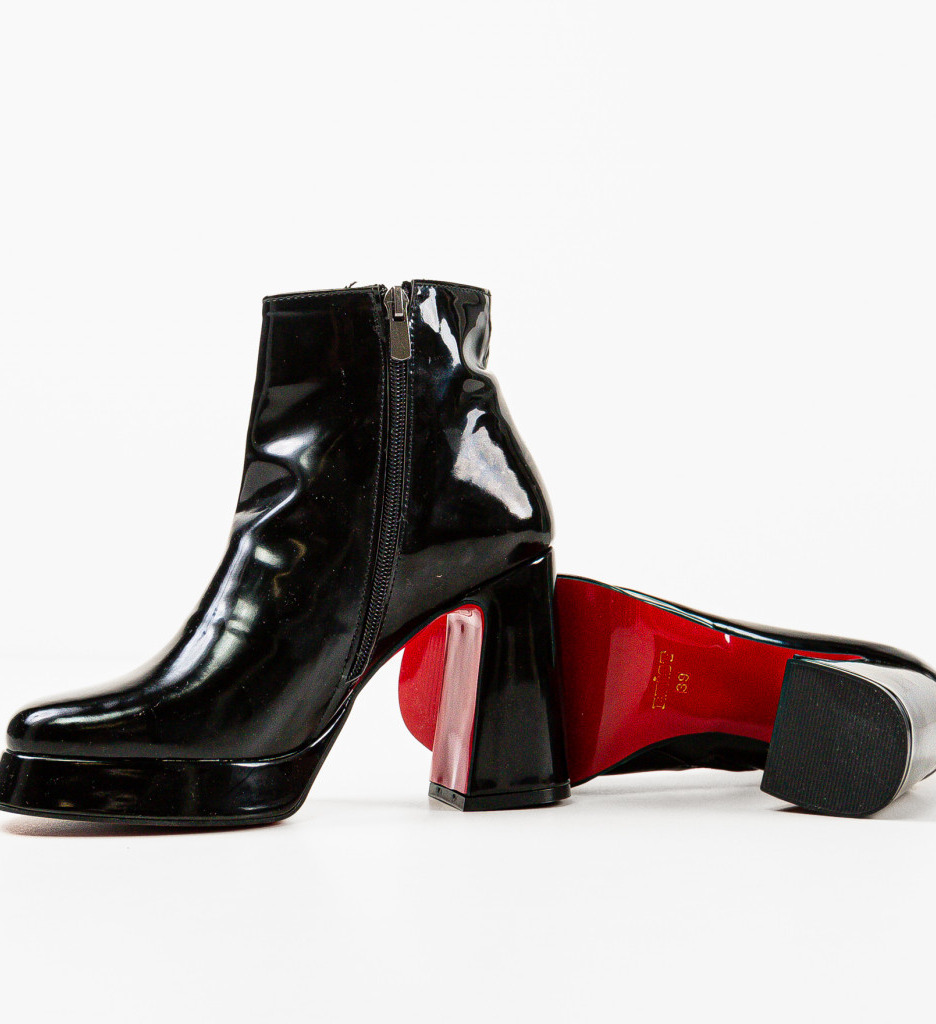 Botine dama tresa negre 5