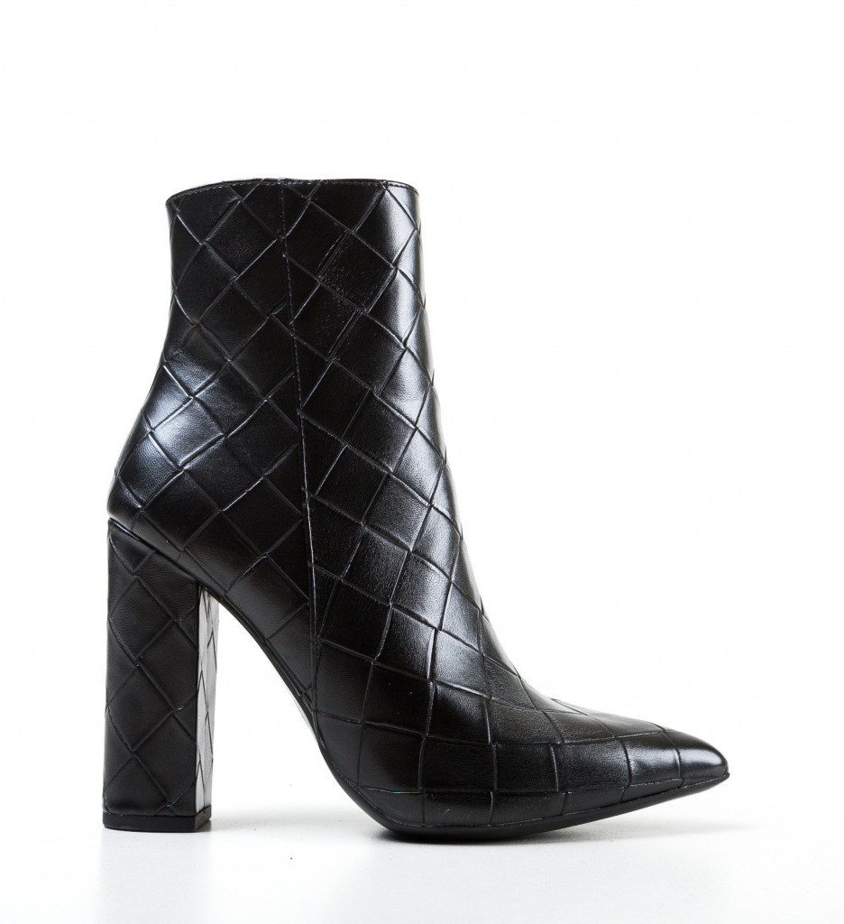 Poze Botine Huber Negre depurtat.ro 