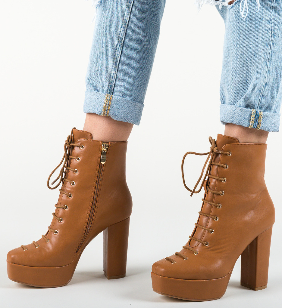 Botine Mindy Camel