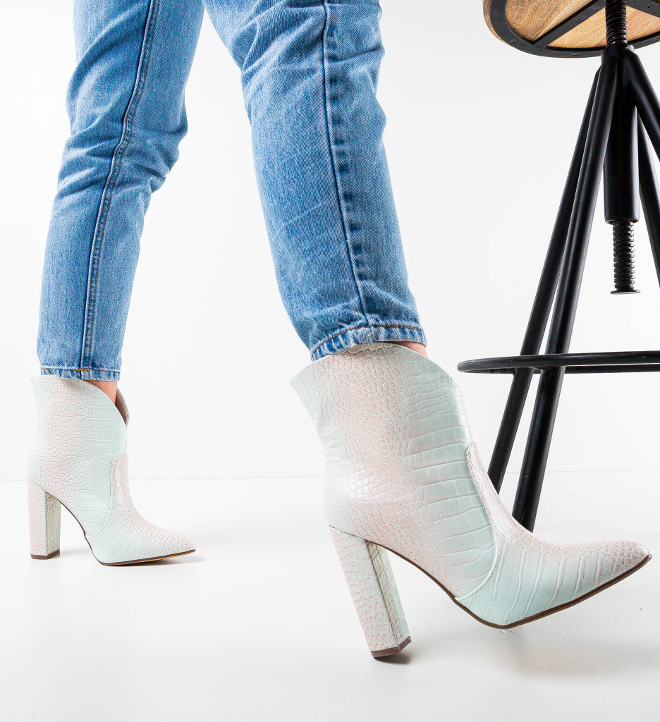 Botine Squires Albe