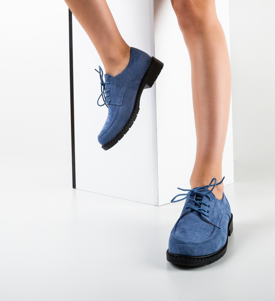Pantofi casual dama kalay albastri