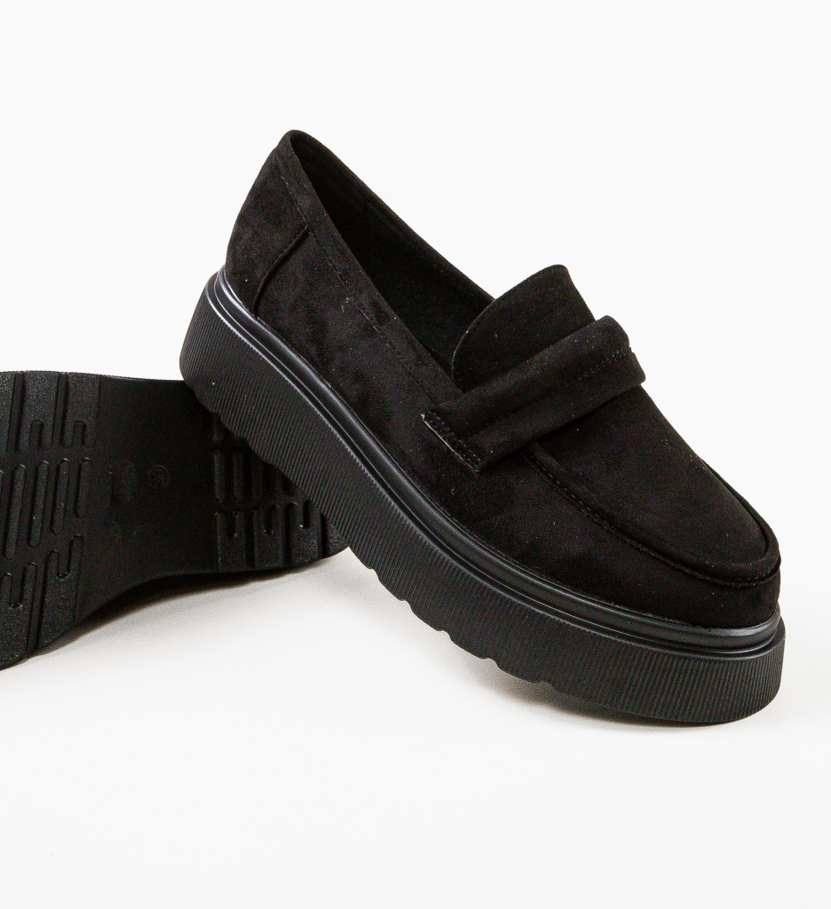 Pantofi casual dama skorpio negri