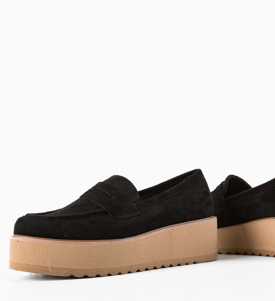 Poze Pantofi casual dama Weser Negri DePurtat
