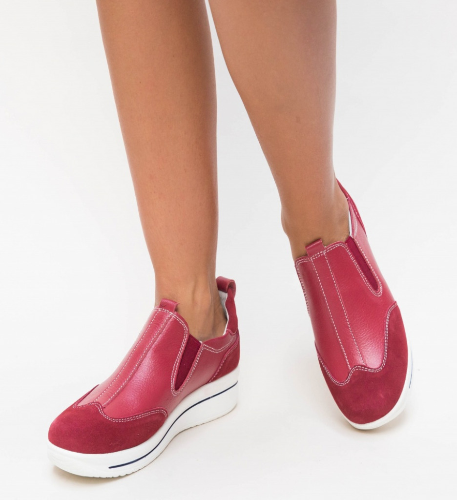 Poze Pantofi Casual Forst Rosii depurtat.ro 