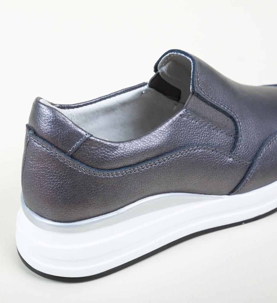 Poze Pantofi Casual Gemma Gri depurtat.ro 
