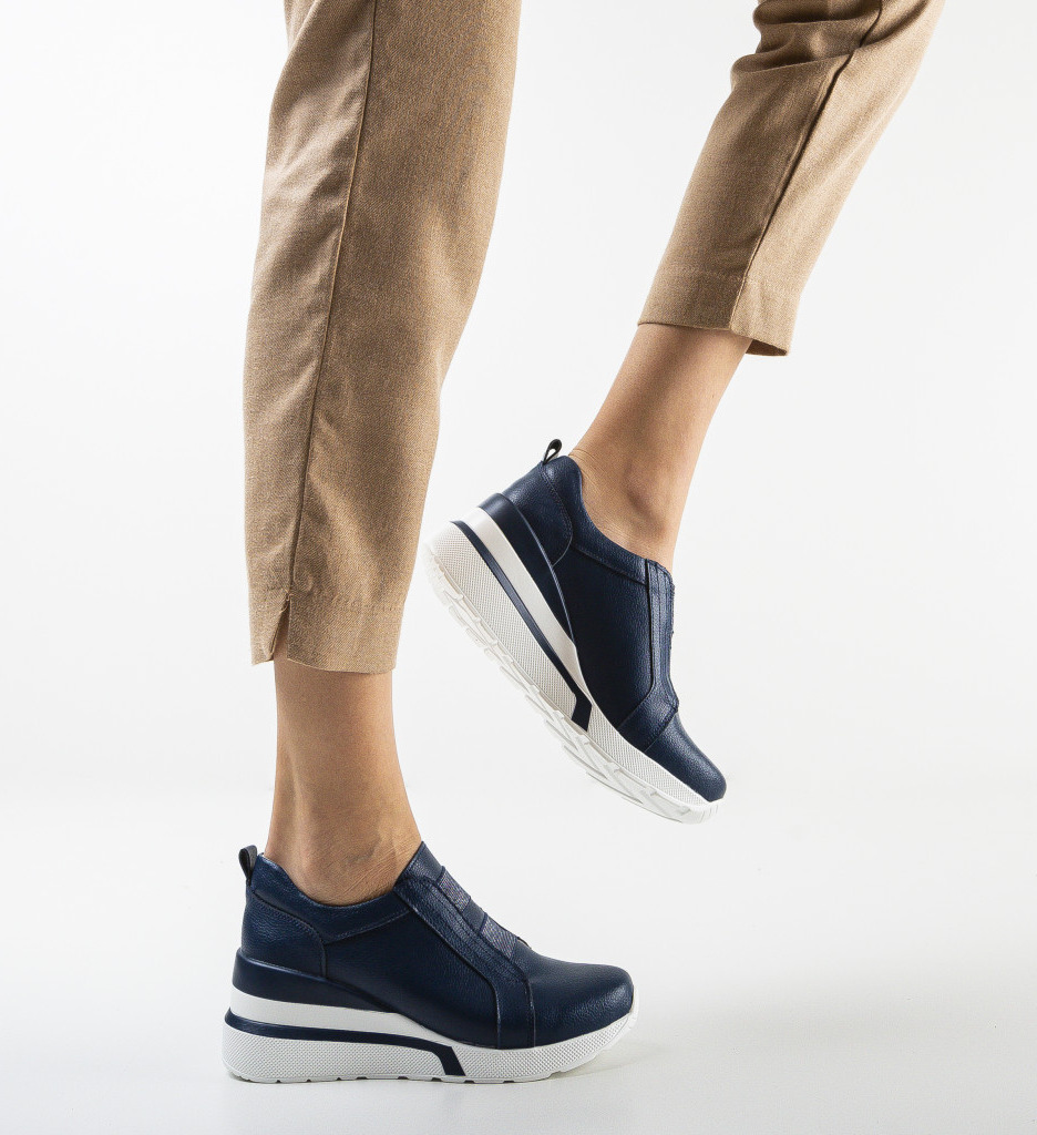 Pantofi casual honey bleumarin