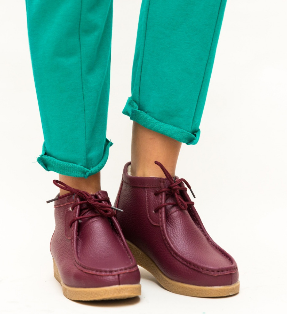 Poze Pantofi Casual Munela Grena depurtat.ro 