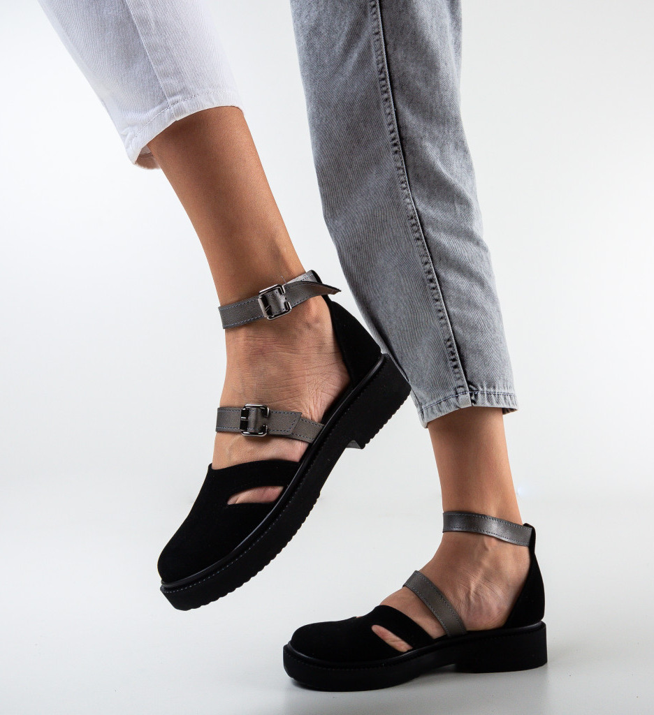 Pantofi Casual Nitrat Negri 3