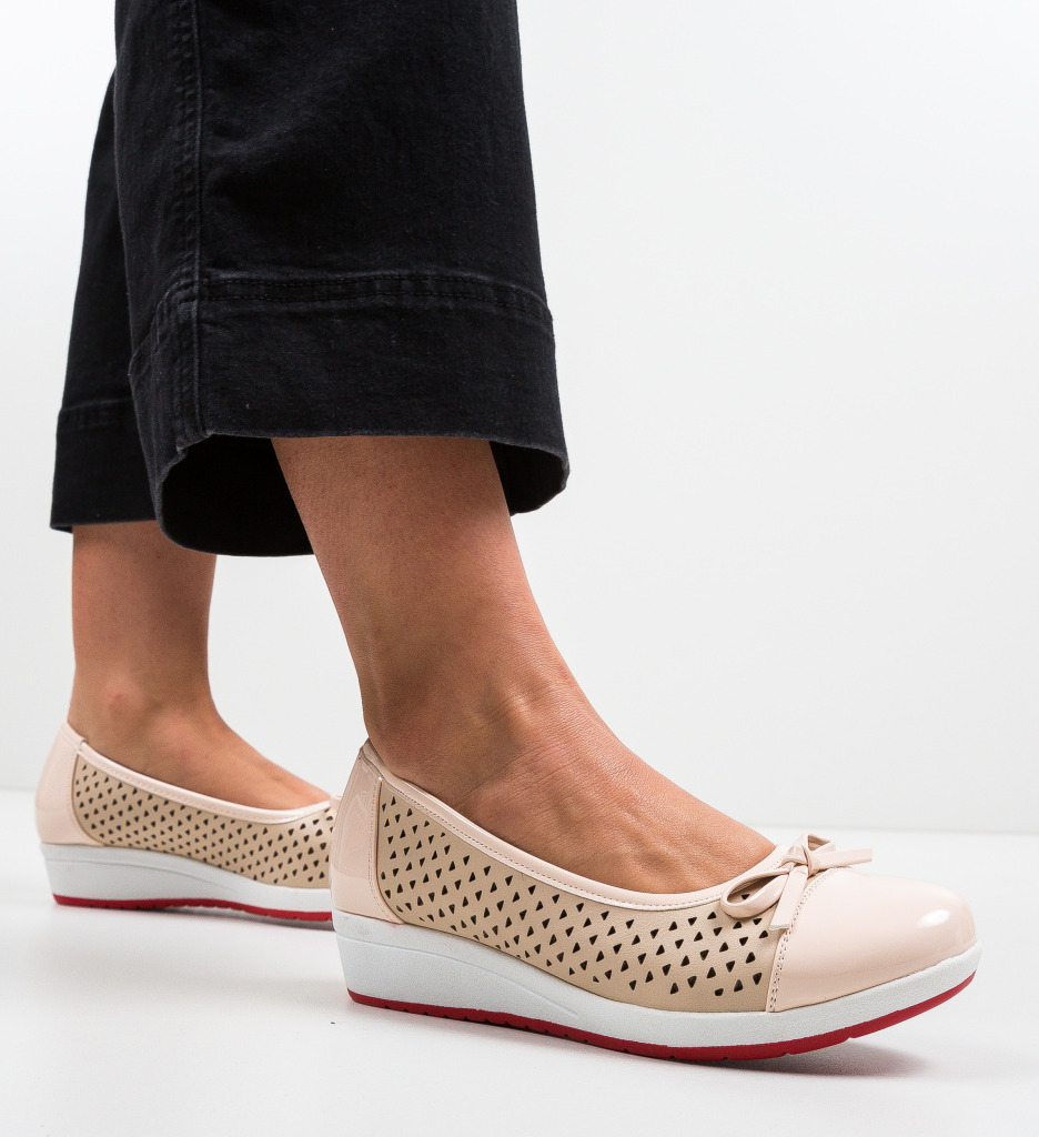 Pantofi Casual Oanica Bej