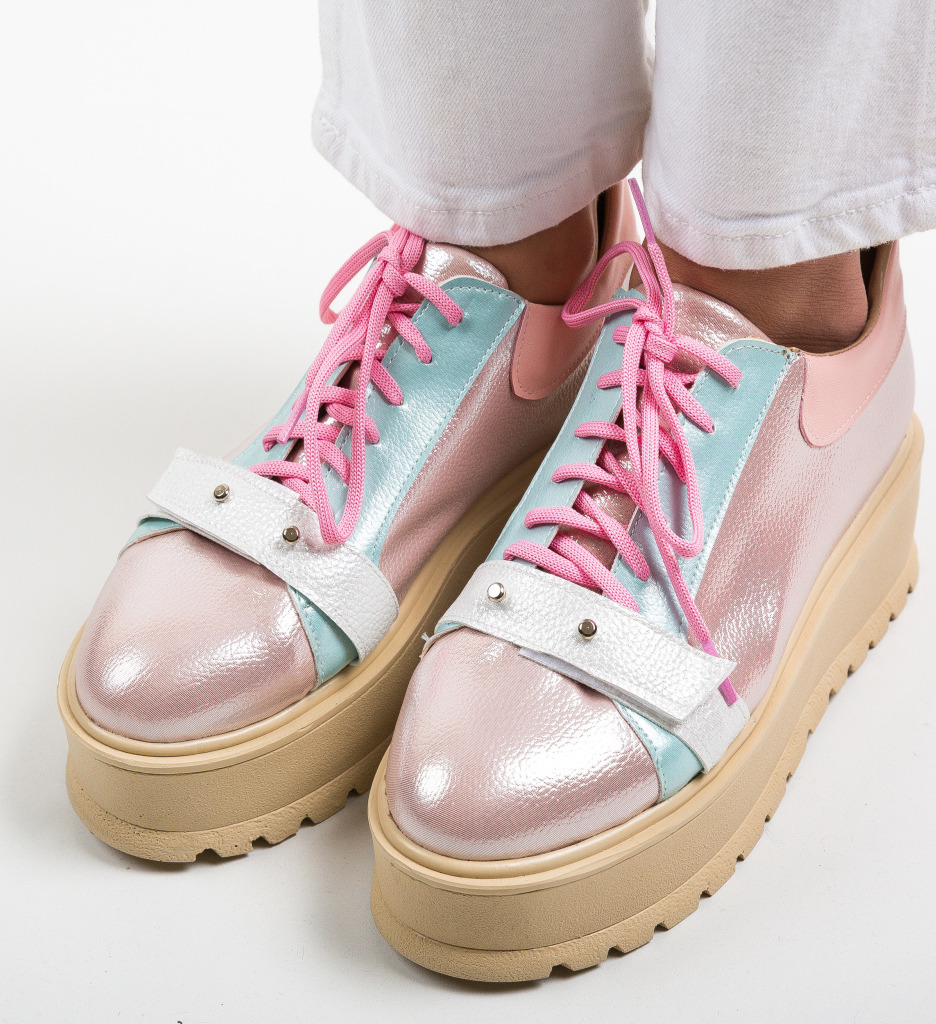 Pantofi Casual Okila Roz