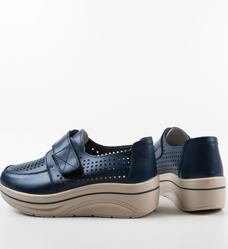 Pantofi Casual Rezolito Bleumarin - 4 | YEO