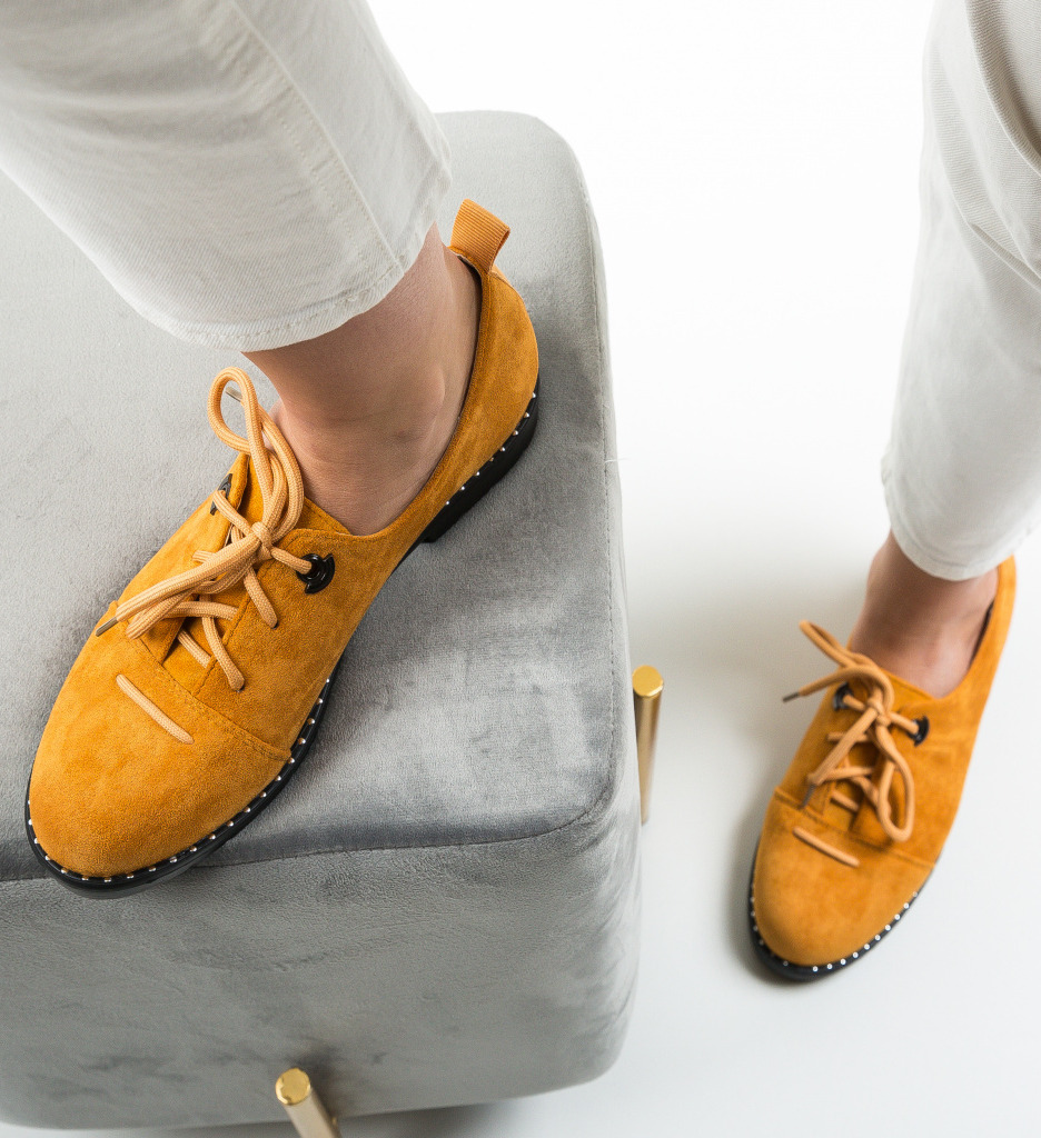Pantofi Casual Riggs Galbeni