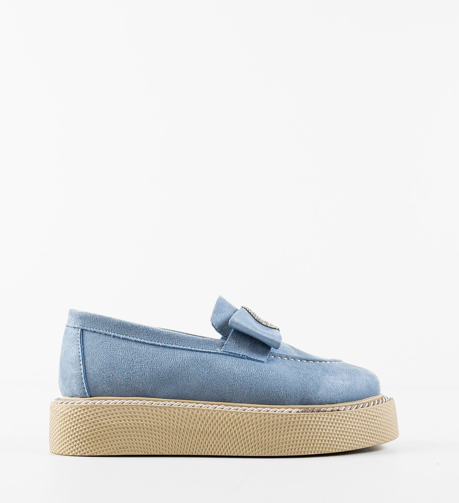 Poze Pantofi Casual Sofia Albastri DePurtat