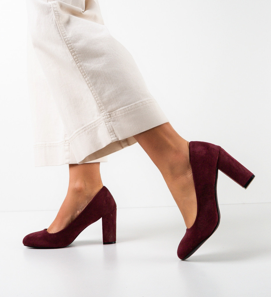 Pantofi dama jolen grena